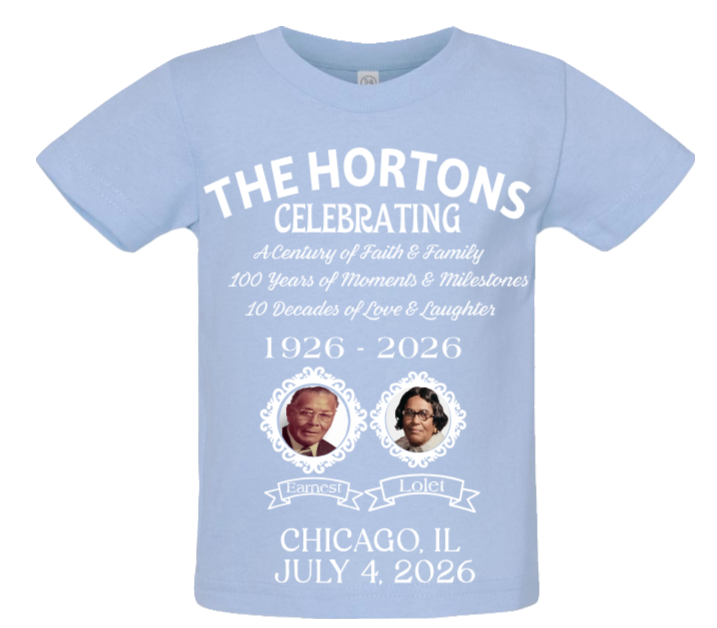 The Horton Family 2026 Reunion T-Shirt