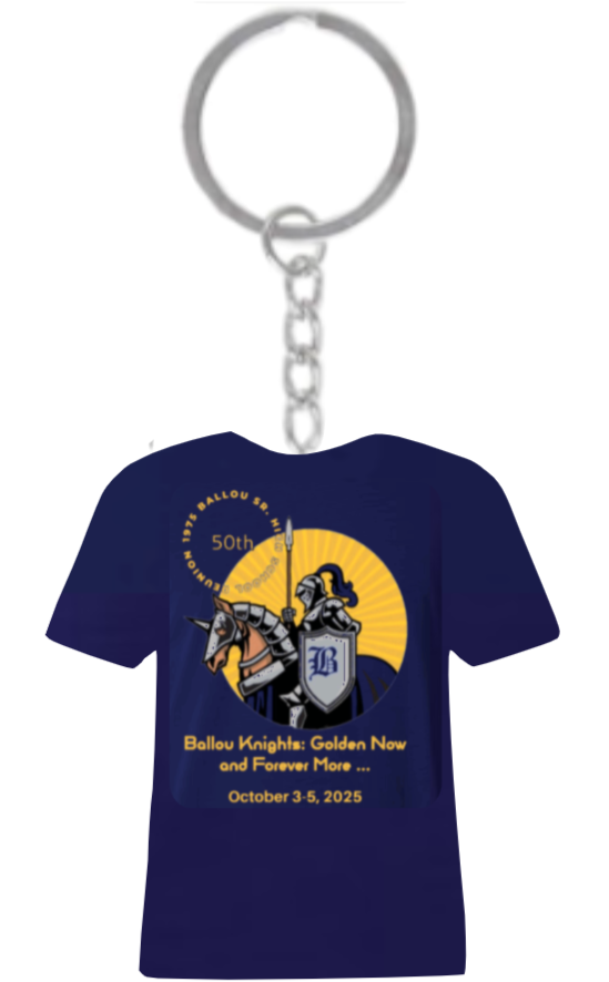 Ballou Class of 75 Reunion Keychain