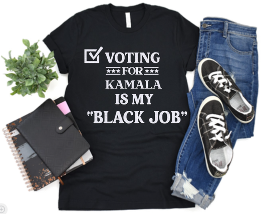 Voting for Kamala is My Black Job