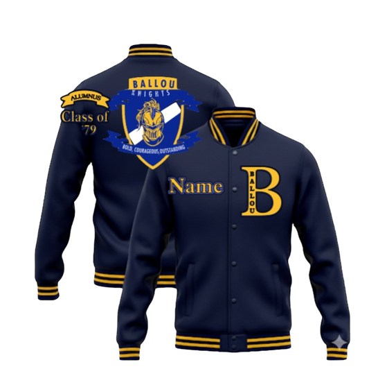 Ballou Varsity Bomber Jacket